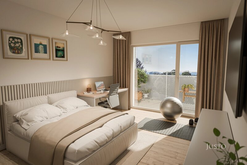 Prodej 3+kk 93 m2 + terasa 31 m2 + balkón 10 m2