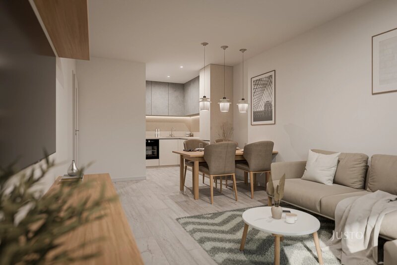 Prodej 2+kk 57 m2 + balkón 8 m2